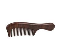 VILLFUL Peigne de bois de et or peigne à cheveux multi-usage outil de séparation des cheveux Sandale en or noir Café