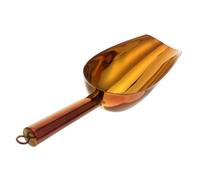 VILLFUL Pelle à Glace Inox Résistante avec Crochet Gain de Place Manche Rond Scoop Polyvalent pour Cuisine Professionnelle et Buffet