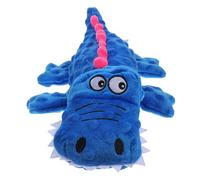 VILLFUL Peluche Squeaky Forme de Crocodile pour Chiens Mâcheurs Agressifs pour Chiots et Chiens de Moyenne à et Durable