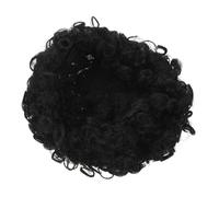 VILLFUL Perruque Courte Afro Bouclée Naturelle pour Femme Noire Légère et Respirante pour Cosplay Fêtes et Usage Quotidien