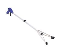 VILLFUL Pince de Ramassage Pliable Aluminium Outil Aide à Atteindre Déchets Léger et Résistant pour Personnes Âgées et Handicapées Pince à Ordures Multi-usage pour Jardin Bureau Extérieur