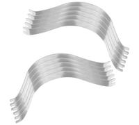 VILLFUL Pinces à Ressort Invisibles en Alliage d'Aluminium 50 Pièces Clips de Fixation pour Cadres Photo Outils d'Encadrement DIY Pratiques Adaptées aux Petits Formats et Supports de