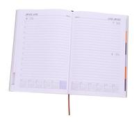 VILLFUL Planificateur Portable Agenda Quotidien Organiseur Léger et Compact Cahier de Notes Calendrier Journalier pour Gestion Du Planning