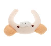 VILLFUL Plush Dog Ear Headband For Women Soft Comfortable Hair Accessory With Big Nose Dog Design Fit For Parties And Cosplay