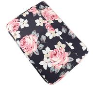 VILLFUL Pochette pour Ordinateur Portable 13 Pouces, Élégante et Fleurie | Nylon Polyester, Fermeture à Double Zip, Usage Paquet dans Paquet, pour Travail et Café