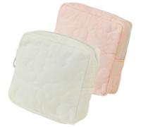 VILLFUL Pochette pour Serviettes Hygiéniques en Polyester 2 Pièces Compacte et Multifonction pour Femmes et Filles, pour L'école Activités en Plein Air