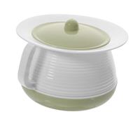 VILLFUL Pot de Chambre Épais Plastique Vert Couvercle Urinoir Portable pour Adulte et Garçon et Filles Bassin d'Urinoir Domestique Léger et Étanche pour Usage Nocturne et Réutilisable