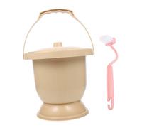 VILLFUL Pot Urinoir Portable avec Couvercle Étanche Design Simple et Léger pour Utilisation Féminine Garçon Fille et Personnes Âgées Usage Domestique et Voyage Couleur Couleur Aléatoire