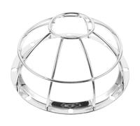 VILLFUL Protection Détecteur Fumée pour Gicleur Incendie Acier Inoxydable Support Robuste et Installation Rapide pour sous-Sol Garage Hôtel et Restaurant