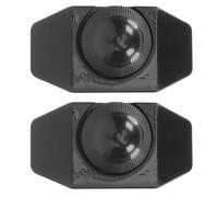 VILLFUL remplacement de l'éclairage du bouton tournant accessoire de lampe de table 2 Pcs noir plastique interrupteur en ligne pour lampes LED et luminaires suspendus projets DIY