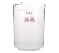 VILLFUL Réservoir D'eau de Rechange Transparent en Abs Résistant la Chaleur pour Vaporisateur Facial Professionnel, Capacité Moyenne 260-600 Ml, Compatible Sauna Facial Portable