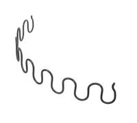 VILLFUL Ressort de Remplacement pour Fauteuil Inclinable 40 Cm avec 2 Clips et 6 Clous, Ressorts de Canapé Robustes en Acier pour Mécanisme de Meubles, Réparation Siège Affaissé, Pièces