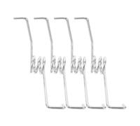 VILLFUL Ressort Épaissi pour Seau à Serpillière Rotatif Droite, 4 Pièces Métalliques Résistantes, Accessoires de Rechange pour Balai-serpillère, Compatible Pédale, Usage Domestique