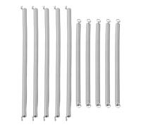 VILLFUL Ressorts pour Agrafeuse à Double Crochet Lot de 10 Pièces en Acier à Ressort Pièces de Rechange pour Tension Fiable Utilisation Bureautique et Réparations Manuelles