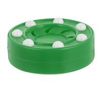 VILLFUL Rondelle Glisse Haute Verte de PP, Densité Roller, Hockey | Jeu et Entraînement sur Surfaces Intérieures Lisses, Faible Friction, Usage Quotidien, pour Patineurs et Arènes