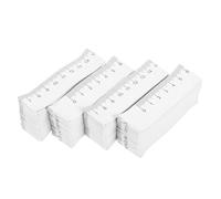 VILLFUL Ruban de Mesure en Papier Jetable 1 Mètre Lot de 100 Pièces Lecture Bidirectionnelle Facile Mètre Ruban pour Plaies et Mensurations Corporelles Usage Unique pour Hôpitaux et