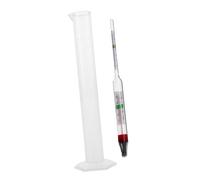 VILLFUL Salinomètre Aquatique avec Cylindre Gradué Kit Testeur de Salinité pour Aquarium et Eau de Mer Mesure de de Sel pour Habitat Optimal des Poissons