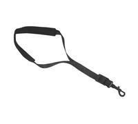 VILLFUL Sangle de Saxophone Réglable en Nylon et Abs Noire, Harnais de Cou Confortable et Facile à Installer pour Saxophone Alto Ténor Soprano, pour Étudiants et Musiciens