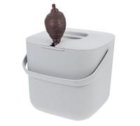 VILLFUL Seau à Feuilles de Thé en Plastique Anse Confortable et Grosse Résistance pour Bureau et Hôtel, Accessoire Pratique et Décoratif pour Maison Couleur Aléatoire