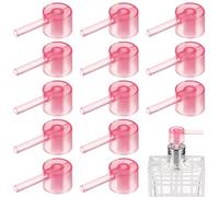 VILLFUL Set de 30 Flacons Vaporisateurs en Pp Rose Faciles à Remplir Utiliser, Accessoires Pratiques pour Parfums Femme en Déplacement