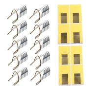 VILLFUL Set de Formes Ongles Papier et Aluminium Réutilisables Guide Extension Manucure Autocollants Décoration Salon Gel UV Gel