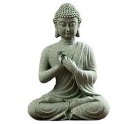 VILLFUL Statue Décorative de Bouddha pour Aquarium, Décoration Créative en Résine Colorée, Petite Taille pour Vivier Poisson, Ornement D’Aquarium Apaisant et Original
