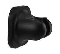 VILLFUL Support Adhésif pour Pommeau Main Réglable, Fixation sans Perçage pour Carrelage et Verre, Support Mural Noir pour Salle de Bain, Accessoire Stable et Facile à Installer, Kit