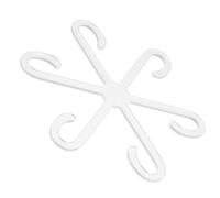 VILLFUL Support Fixation Minimaliste Plantes pour en Acrylique de Tiges Stable et Polyvalente Légumes et Fleurs en Jardin ou Balcon