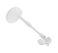 VILLFUL Support Lampe UV Ongles pour Séchage Gel et Vernis Mini Stand Mains Dégagées Portable pour Lampe Manucure Blanc Ergonomique pour Usage Professionnel et Débutants