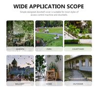 VILLFUL Tableau Électrique à Deux Voies Étanche Ip65 Fenêtre Transparente Boîtier de Jonction Électrique Robuste en Plastique Boîte de Disjoncteurs Extérieure pour Camping-Car et Usage