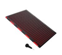 VILLFUL Tablette D’écriture Braille 27 Lignes 30 Cellules Stylo Sphérique Noir, Tablette Épaisse et Résistante pour Apprentissage Braille, Outil Pédagogique pour Aveugles à Domicile