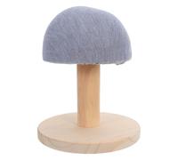 VILLFUL Tabouret de Repassage en Bois Compact et Circulaire Surface Résistante Chaleur, pour Manches et Cols, pour Projets de Couture et Voyage
