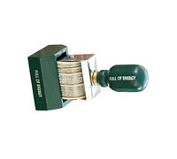 VILLFUL Tampon Dateur Réglable Vert Pour Journal 30mm Rouleau Diy Encre Absorbante Scrapbooking Artisanat Papier Bois Tissu