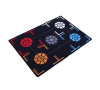 VILLFUL Tapis de Dribble de Basket-ball Antidérapant pour Entraînement Intérieur Matériel de Renforcement et Mobilité Tapis Portable Résistant avec Base Stable et Absorption de Chocs