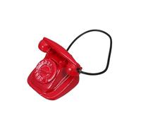 VILLFUL Téléphone Miniature Rétro pour Décoration de Maison de Poupée Accessoire Vintage Modèle de Téléphone à Composer pour Garçon Fille et