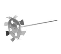 VILLFUL Tige de Mélange pour Perceuse Galvanisé Outil Mélangeur Léger pour Peinture Ciment Boue Construction et Décoration