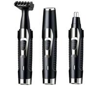 VILLFUL Tondeuse Multi-fonction Rechargeable pour Poils Nasaux et Barbe Homme Design Compact et Étanche Kit Entretien avec Lame Précise pour Coupe Nette