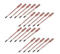 VILLFUL Tondeuse Nasale Double Tête en Acier Inoxydable, Coupe-poils de Nez Manuel pour Femmes et Hommes, 24 Pièces Étui, Épilateur Nasal Portable pour Soins Personnels et