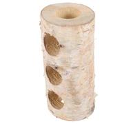 VILLFUL Tronc d'arbre en pour Hamster Tunnel et Cachette Naturelle Jouet de Chewing pour Petits Animaux Grotte en Tube et Sûr pour Hamsters Gerbilles et Souris