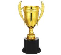 VILLFUL Trophée du Concours pour Le Vainqueur en Plastique avec Apparence Noble Et Usage Polyvalent pour Jeux Et Cérémonies Réutilisable