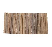 VILLFUL Tunnel en Bois pour Hamster Cachette pour Rat Joujou D'entraînement Tube pour Petits Animaux Pont De Jeu Naturel