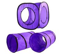 VILLFUL Tunnel pour Chat Ensemble De Tubes pour Chat Tunnel en Papier Froissé pour Chaton