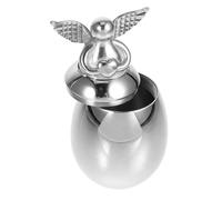 VILLFUL Urne Commémorative Acier Inoxydable pour Animaux de Compagnie Petit Pot à Cendres pour Urne Funéraire Portable Souvenir Élégant pour Garder Cendres Près