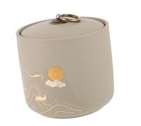 VILLFUL Urne Funéraire Céramique pour Animaux Urne Commémorative pour Cendres De Chien Petite Et Élégante pour Inhumation