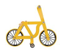 VILLFUL Vélo D'entraînement pour Perroquets Grand Modèle, Éducatif pour Oiseaux, Interactif Léger et Portable, pour Stimuler L'intelligence et L'activité des Oiseaux de Compagnie