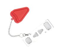 VILLFUL Verrou de Porte Portable Antidérapant Fer pour Sécurité Maison Verrouillage Professionnel Anti-effraction Protection Garçon Fille et Verrouillage Voyage