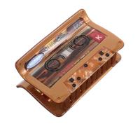 VILLFUL Vintage Cassette Hair Claw Clips Retro Music Lover Jaw Clamp Shark Design Barrettes For Women And With Thick Thin Hair