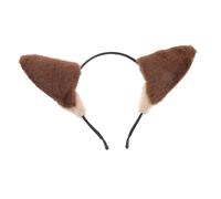 VILLFUL Wolf Ear Headband Plush Animal Ears Soft Cozy Hair Accessory For Women Party Halloween Cosplay Fashion