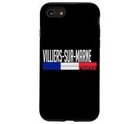Villiers-sur-Marne Drapeau France Fierté de la Ville Coque pour iPhone SE (2020) / 7/8