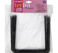 VILMORIN 10 Agrafes métalliques pour fixation paillage - l 20 x L 20 cm